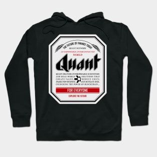 Quant Beer Label Hoodie